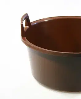 Lavóry, vandle ALFA PLASTIK - Škopok 56cm hnedý 40l