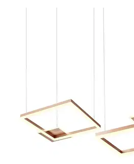 Svietidlá Redo 01-2613 - LED stmievateľný luster na lanku SIGUA LED/110W/230V CRI 90 hnedá 01-2613