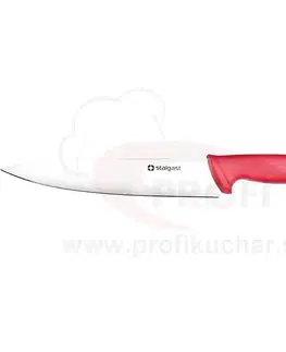 Kuchynské nože STALGAST HACCP-Nôž, červený, 22cm