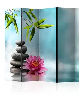 Paravány Paraván Water Lily and Zen Stones Dekorhome