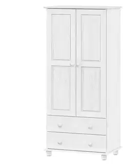 Skrine Skriňa 2-dverová 8850B biely lak