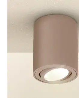 Svietidlá BRILAGI - Bodové svietidlo MIA 1xGU10/30W/230V 100x80 mm béžová WD301-BEI-OEM