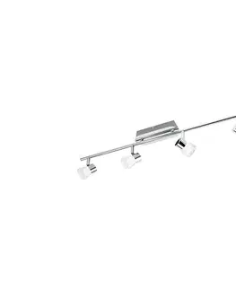 Svietidlá Eglo 94383 - LED Bodové svietidlo PERITO 4xLED/3W/230V 3000K lesklý chróm 94383