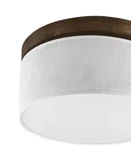 Svietidlá BRILAGI - LED stropné svietidlo BELLADONNA 1xE27/15W/230V pr. 30 cm biele/dub or 8590828609919