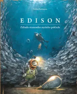 Dobrodružstvo, napätie, western Edison: Záhada strateného myšieho pokladu - Torben Kuhlmann,Daniela Marsinová