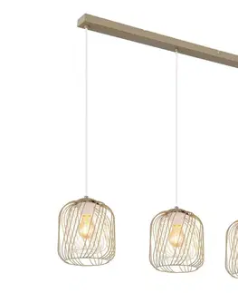 Svietidlá Globo 15965-3H - Závesný luster na lankách DICHTI 3xE27/40W/230V 15965-3H