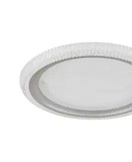 Svietidlá Globo 48494-28 - LED stropné svietidlo ODESSA LED/28W/230V priemer 39,5 cm strieborné 48494-28