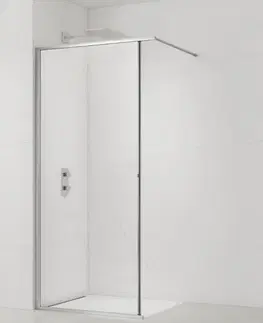 Sprchové dvere Sprchová zástena SAT Walk-In so stieracou lištou 100 cm SATWISL100 SATWISL100