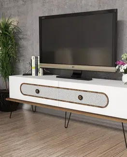 TV stolíky TV stolík Ekol - White