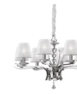 Svietidlá Ideal Lux - Luster na reťazi 8xE14/40W/230V