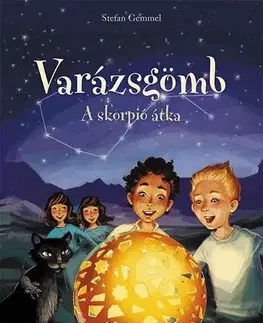 Dobrodružstvo, napätie, western Varázsgömb - A skorpió átka - Stefan Gemmel,Bán Zoltán András
