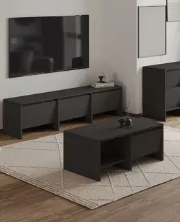 Obývacie steny ROOM obývacia zostava, antracit