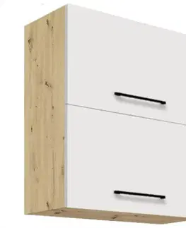 Kuchynské skrinky visiace Kuchynská skrinka  47G WHITE ARTISAN