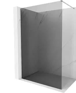Sprchové dvere MEXEN/S - Kyoto-X Sprchová zástena WALK-IN 120 x 200, grafit 10 mm, chróm 800-120-101-01-40-X