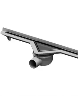 Vybavenie kúpeľne Nástenné odvodnenie Axus Plus Line L-600 12330