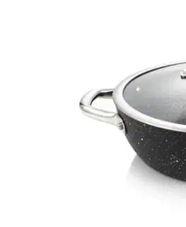 Panvice Kinekus Panvica hlb. PRESIDENT Stone s pokr. 26cm