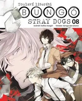 Manga Bungó Stray Dogs - Toulaví literáti 8 - Kafka Asagiri,Sango Harukawa,Petr Kabelka,Eliška Kabelková Vítová