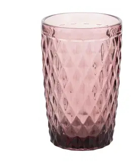 Poháre KONDELA Veritas Typ 1 pohár na vodu (4 ks) 350 ml kombinácia farieb
