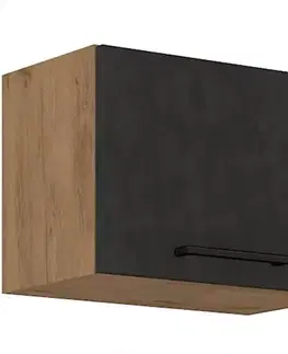 Kuchynské skrinky visiace Skrinka do kuchyne VIGO grafit mat 50GU-36 1F