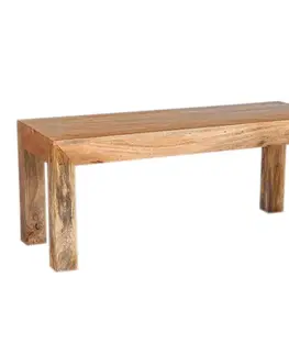 Jedálenské zostavy Lavica Hina 140x40 z mangového dreva