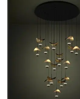 Svietidlá Eglo 390341 - LED Stmievateľný luster na lanku DRACERA 17xLED/2,3W/230V pr. 78 cm 390341