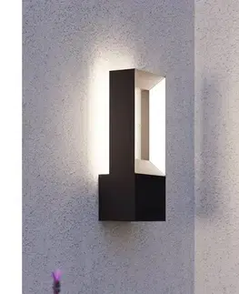 Svietidlá Eglo 98725 - LED Vonkajšie nástenné svietidlo RIFORANO 2xLED/5W/230V IP44 98725