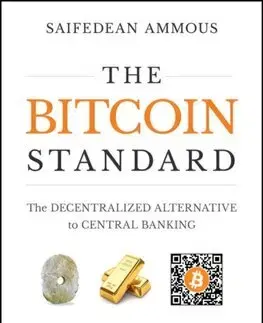 Financie, finančný trh, investovanie The Bitcoin Standard - Saifedean Ammous