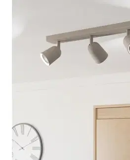 Svietidlá Eglo 902345 - Bodové svietidlo CAMALDOLI 3xGU10/10W/230V béžové 902345