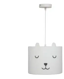 Svietidlá Atmosphera - Detský luster na lanku TOXEY 1xE27/25W/230V medvedík 211055