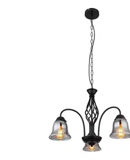 Svietidlá Globo 60298-3H - Luster na reťazi GONNY 3xE27/60W/230V 60298-3H