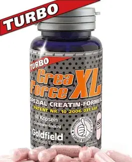 Viaczložkový kreatín Crea-Force XL Turbo - Goldfield 60 tbl.
