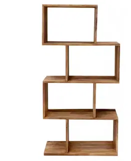 Knižnice Knižnica Rami 60x120x30 indický masív palisander