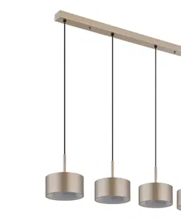 Svietidlá Globo 56964-4H - LED luster na lankách RAYMOND LED/40W/230V 3000K mosadz 56964-4H