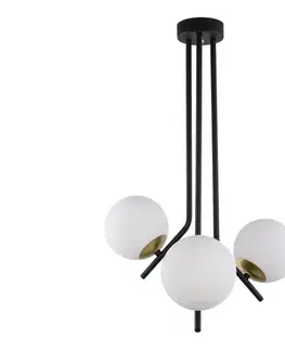Svietidlá Jupiter 1732 - Luster na tyči TIM 3xE14/40W/230V mosadz 1732