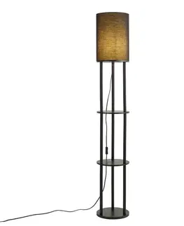 Stojace lampy Moderná stojacia lampa čierna - Stojon