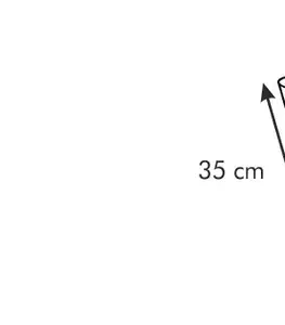 Formy na pečenie Tescoma zdobiace vrecko DELÍCIA 35 cm, plátenné