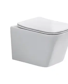 Príslušenstvo ArtCom Závesná WC misa WALL HUNG E-1060A | biela