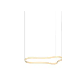 Svietidlá Ideal Lux - LED Luster na lanku WAVES LED/45W/230V CRI 90 mosadz 345253