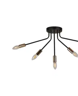 Svietidlá  Prisadený luster TIARA 5xE14/40W/230V 35-79268