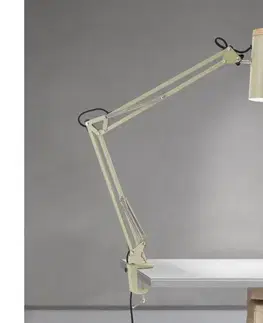 Lampy Orion - Stolná lampa s klipom GILI 1xE27/40W/230V zelená LA 4-1236 lichtgrün