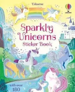 Nalepovačky, vystrihovačky, skladačky Sparkly Unicorns Sticker Book - Kristie Pickersgill,Barbara Bongini