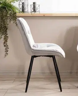Stoličky Jedálenské kreslo CHERRY II VELVET Signal