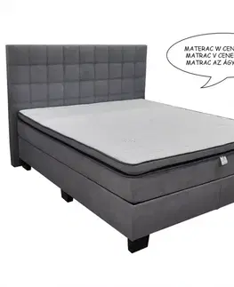 Dvojlôžkové postele Posteľ B0074-16 KPL 160x200