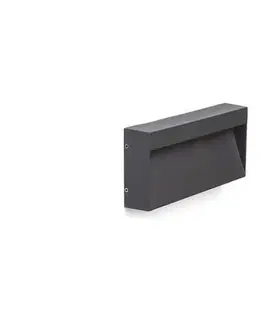 Svietidlá RED - Design -R12547- LED Vonkajšie nástenné svietidlo AQILA LED/6W/230V IP54 R12547