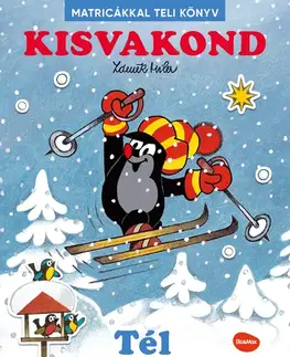 Nalepovačky, vystrihovačky, skladačky KISVAKOND & TÉL - Matricákkal teli könyv - Ema Potužníková,Zdeněk Miler