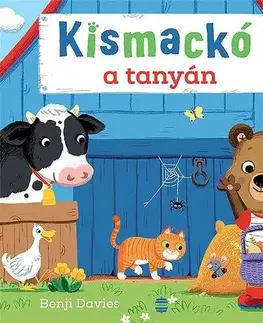 Leporelá, krabičky, puzzle knihy Kismackó a tanyán - Benji Davies