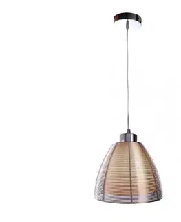 Svietidlá Deko-Light 342025 - Luster na lanku FILO 1xE27/60W/230V pr. 19 cm strieborná 342025