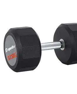 Činky Jednoručná činka inSPORTline Profi CPU 37,5kg