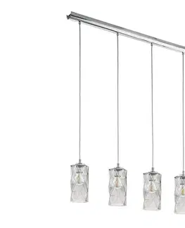 Svietidlá Eglo 96929 - Luster na lanku ESTEVAU 4xE27/28W/230V 96929