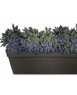 Záhrada Kvetináč Melrose Glamour 50x18x16h 10lt Antracit Dba50